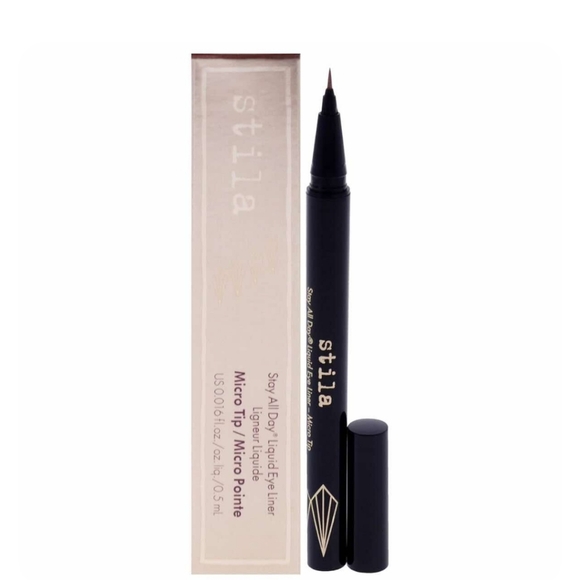 🌟QUARTZ Stila DISCONTINUED Stay All Day Liquid Eyeliner Micro Tip NWT - Picture 3 of 7